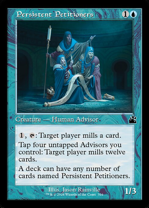 [Foil] RVR 316 Persistent Petitioners (0316 - Retro Frame) C