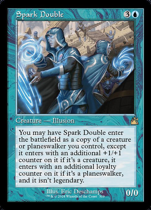 [Foil] RVR 319 Spark Double (0319 - Retro Frame) R