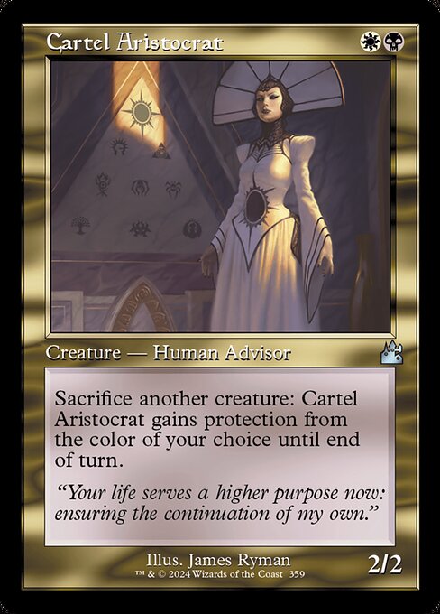 [Foil] RVR 359 Cartel Aristocrat (0359 - Retro Frame) U