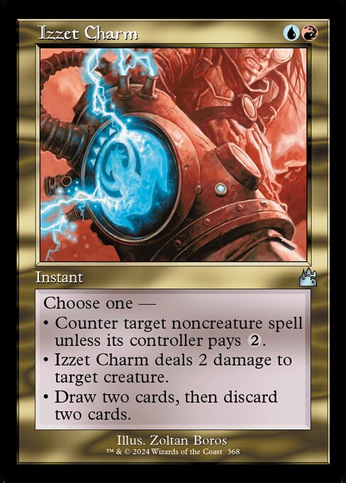[Foil] RVR 368 Izzet Charm (0368 - Retro Frame) U