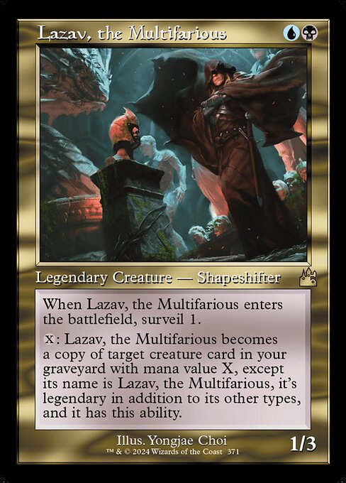 [Foil] RVR 371 Lazav, the Multifarious (0371 - Retro Frame) R