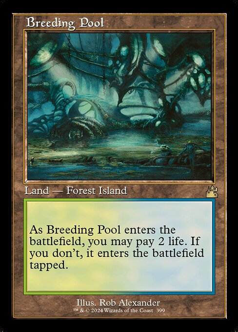 [Foil] RVR 399 Breeding Pool (0399 - Retro Frame) R