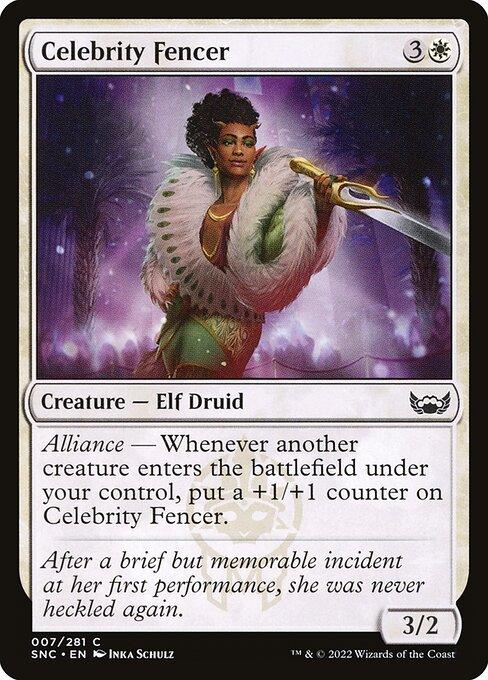 [Foil] SNC 007 Celebrity Fencer C