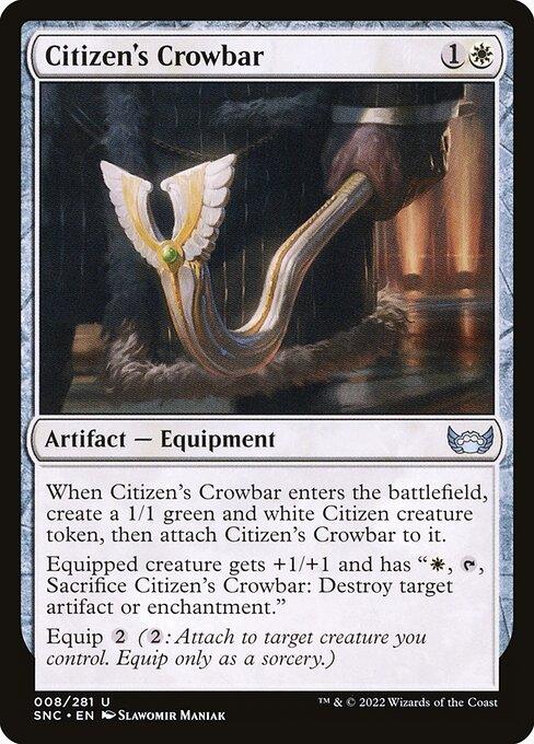 [Foil] SNC 008 Citizen's Crowbar U