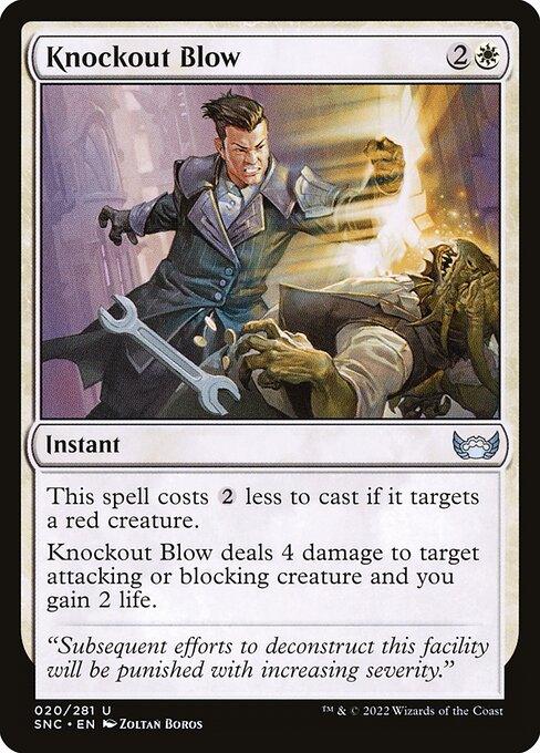 [Foil] SNC 020 Knockout Blow U