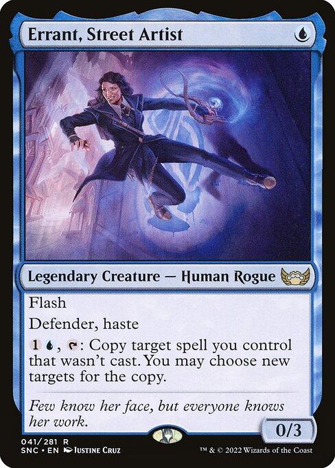 [Foil] SNC 041 Errant, Street Artist R