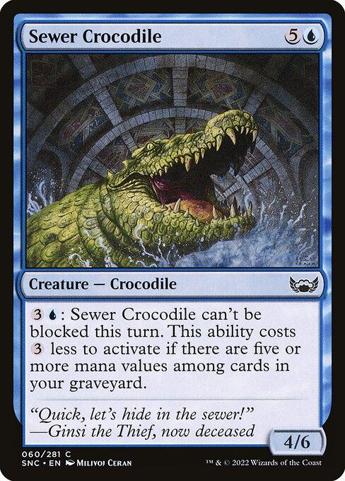 [Foil] SNC 060 Sewer Crocodile C