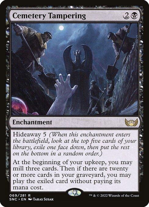 [Foil] SNC 069 Cemetery Tampering R