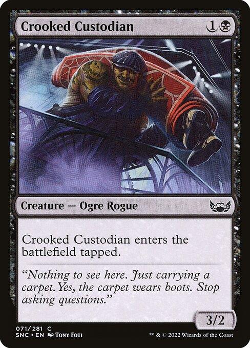 [Foil] SNC 071 Crooked Custodian C