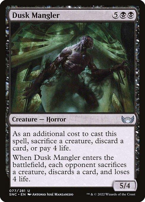 [Foil] SNC 077 Dusk Mangler U