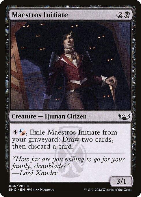 [Foil] SNC 086 Maestros Initiate C