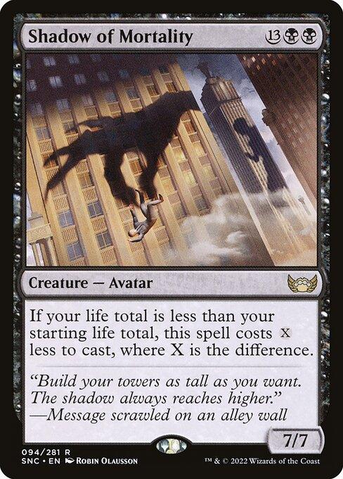 [Foil] SNC 094 Shadow of Mortality R