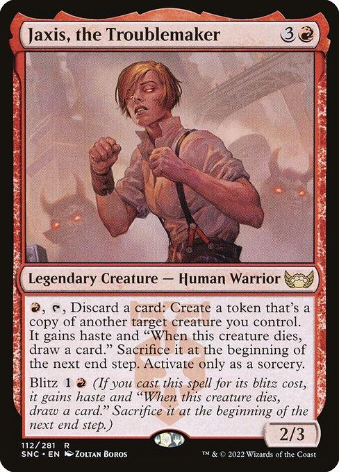 [Foil] SNC 112 Jaxis, the Troublemaker R