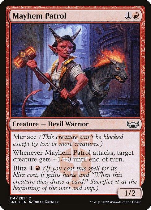 [Foil] SNC 114 Mayhem Patrol C