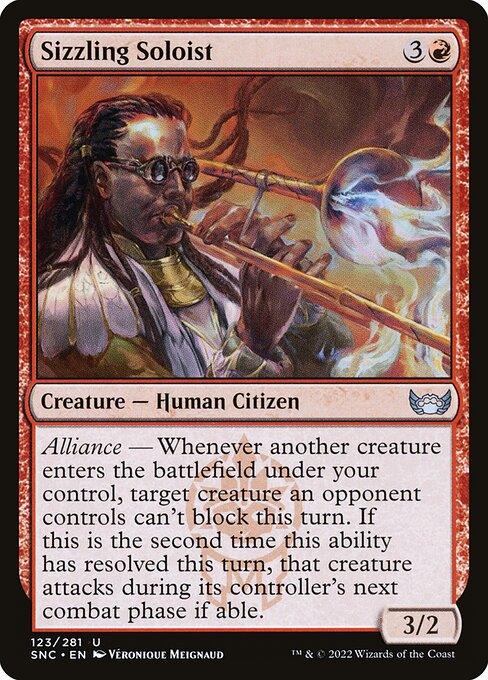 [Foil] SNC 123 Sizzling Soloist U