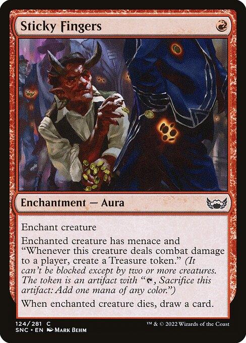 [Foil] SNC 124 Sticky Fingers C