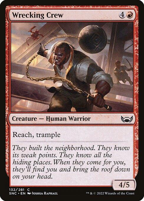 [Foil] SNC 132 Wrecking Crew C