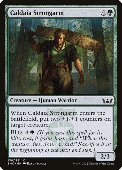 [Foil] SNC 138 Caldaia Strongarm C