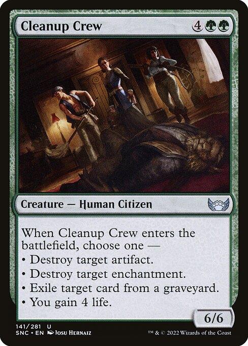 [Foil] SNC 141 Cleanup Crew U