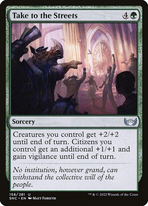 [Foil] SNC 158 Take to the Streets U