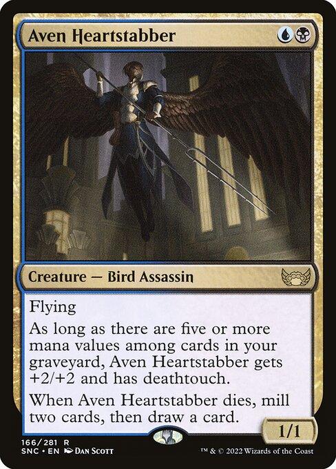 [Foil] SNC 166 Aven Heartstabber R
