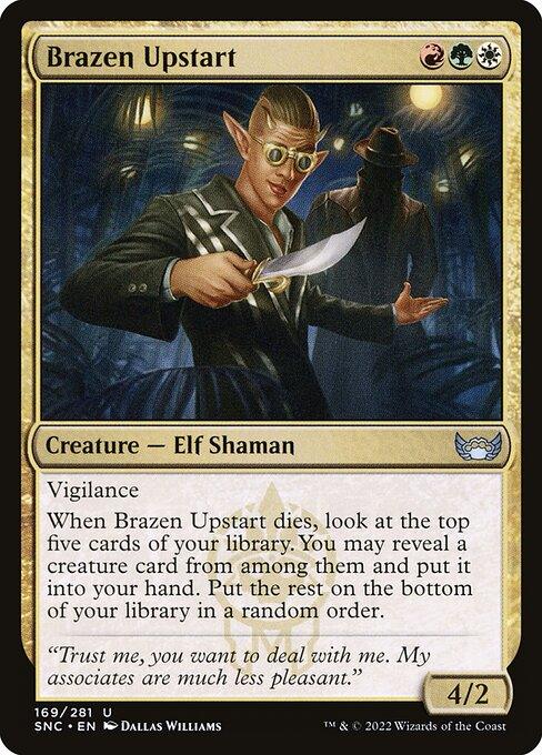 [Foil] SNC 169 Brazen Upstart U