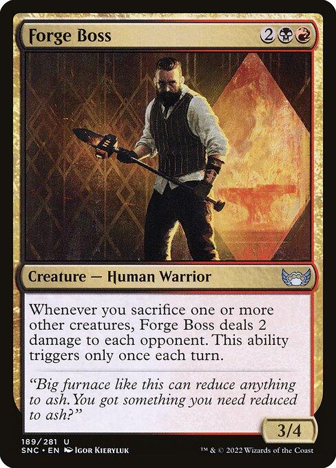 [Foil] SNC 189 Forge Boss U