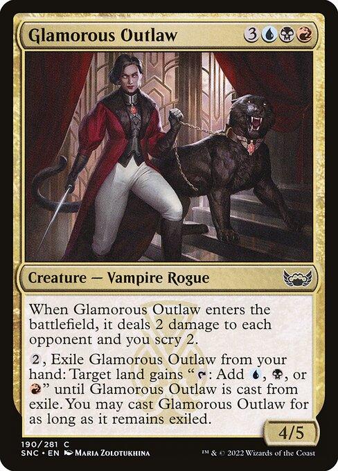 [Foil] SNC 190 Glamorous Outlaw C