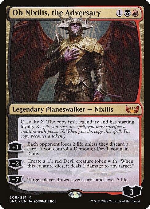SNC 206 Ob Nixilis, the Adversary M