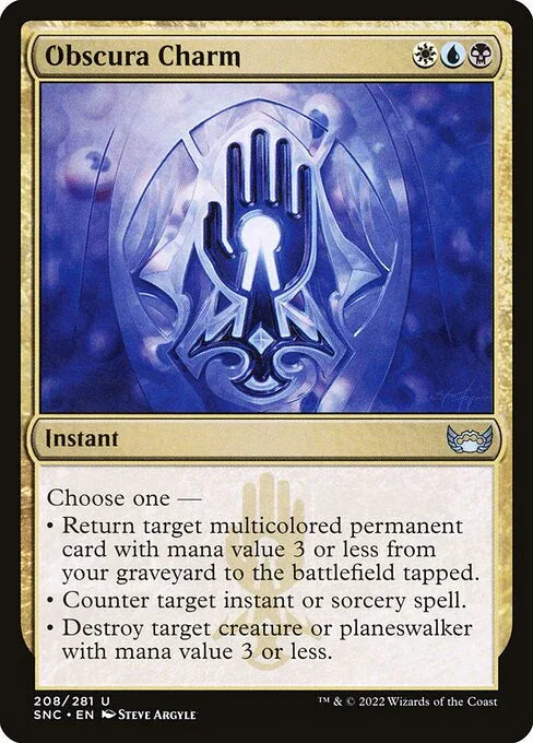 SNC 208 Obscura Charm U