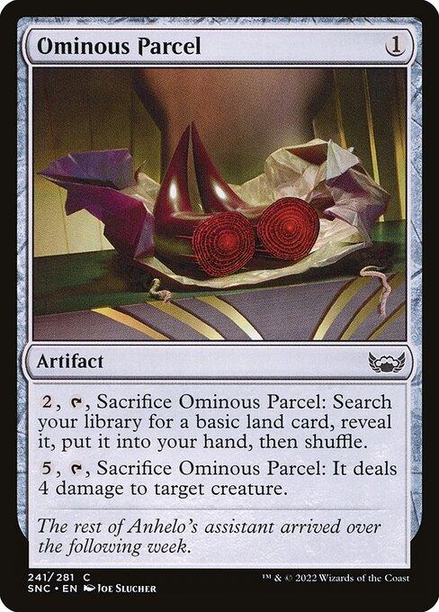 [Foil] SNC 241 Ominous Parcel C
