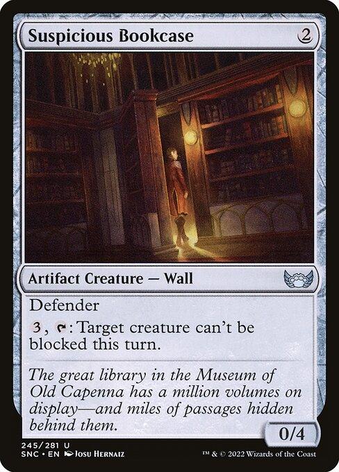 [Foil] SNC 245 Suspicious Bookcase U