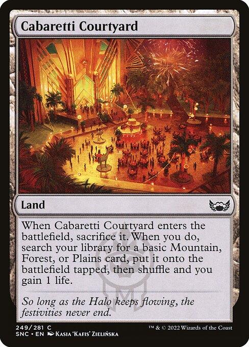 [Foil] SNC 249 Cabaretti Courtyard C