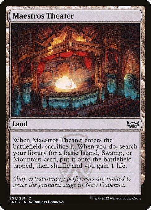 [Foil] SNC 251 Maestros Theater C