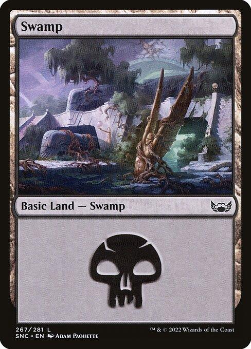 [Foil] SNC 267 Swamp (267) L