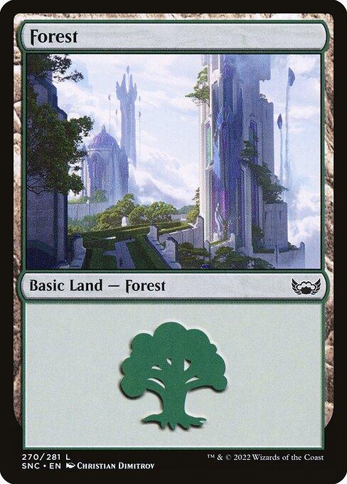 [Foil] SNC 270 Forest (270) L