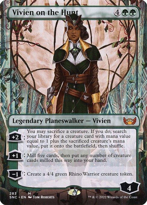 SNC 283 Vivien on the Hunt (Borderless) M