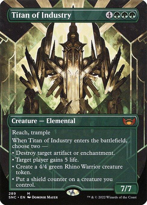 [Foil] SNC 289 Titan of Industry (Borderless) M