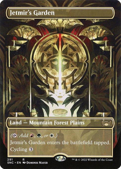 SNC 291 Jetmir's Garden (Borderless) R