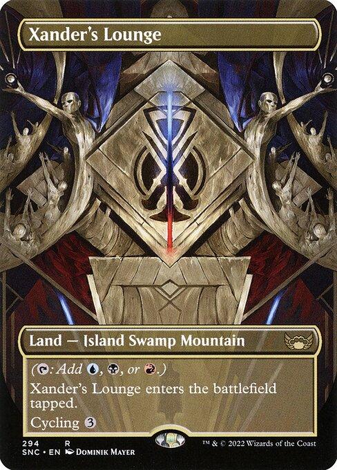 [Foil] SNC 294 Xander's Lounge (Borderless) R