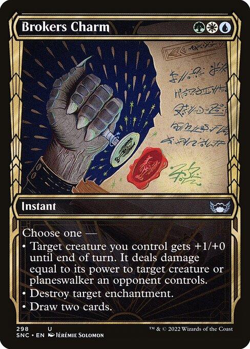 [Foil] SNC 298 Brokers Charm (Showcase) U