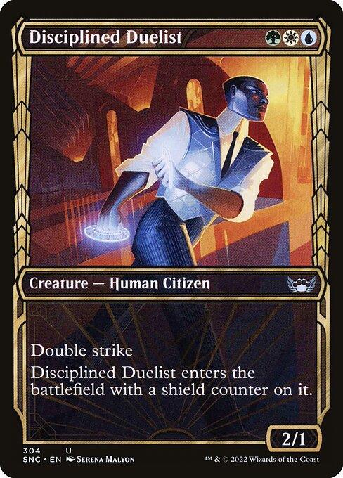 [Foil] SNC 304 Disciplined Duelist (Showcase) U