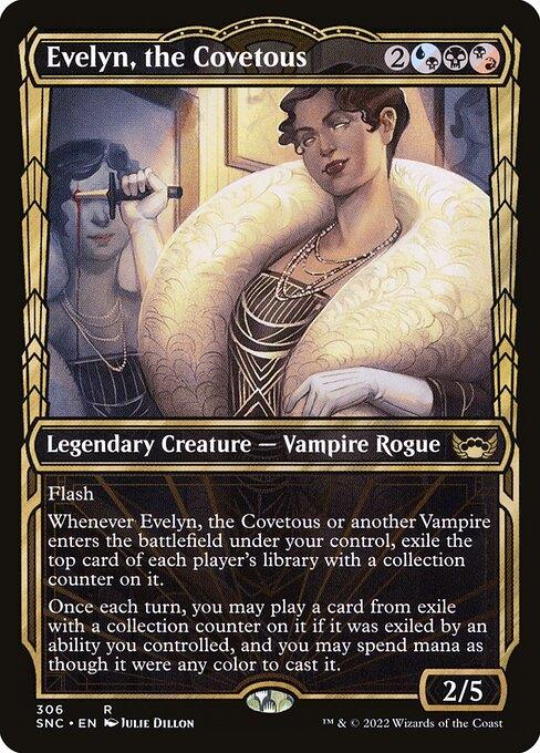 [Foil] SNC 306 Evelyn, the Covetous (Showcase) R