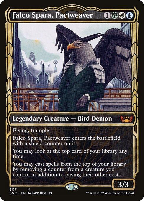 [Foil] SNC 307 Falco Spara, Pactweaver (Showcase) M