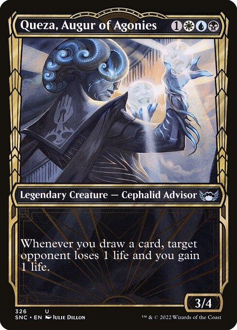 [Foil] SNC 326 Queza, Augur of Agonies (Showcase) U