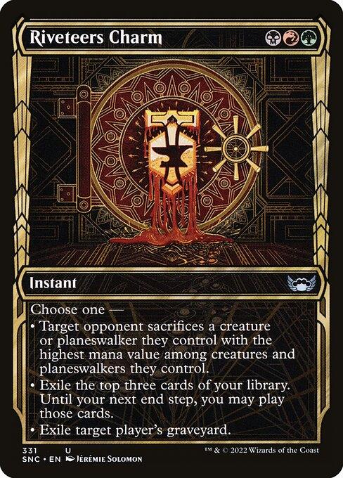 [Foil] SNC 331 Riveteers Charm (Showcase) U
