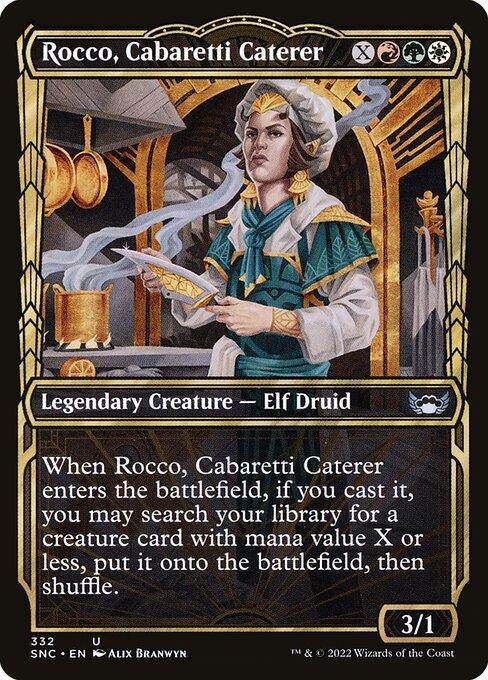 [Foil] SNC 332 Rocco, Cabaretti Caterer (Showcase) U
