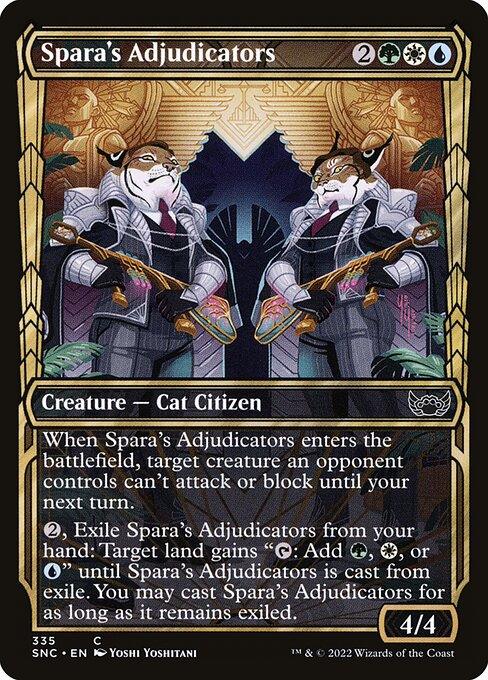 [Foil] SNC 335 Spara's Adjudicators (Showcase) C