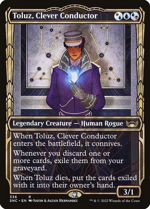 [Foil] SNC 336 Toluz, Clever Conductor (Showcase) R