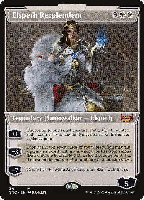 [Foil] SNC 341 Elspeth Resplendent (Showcase) M
